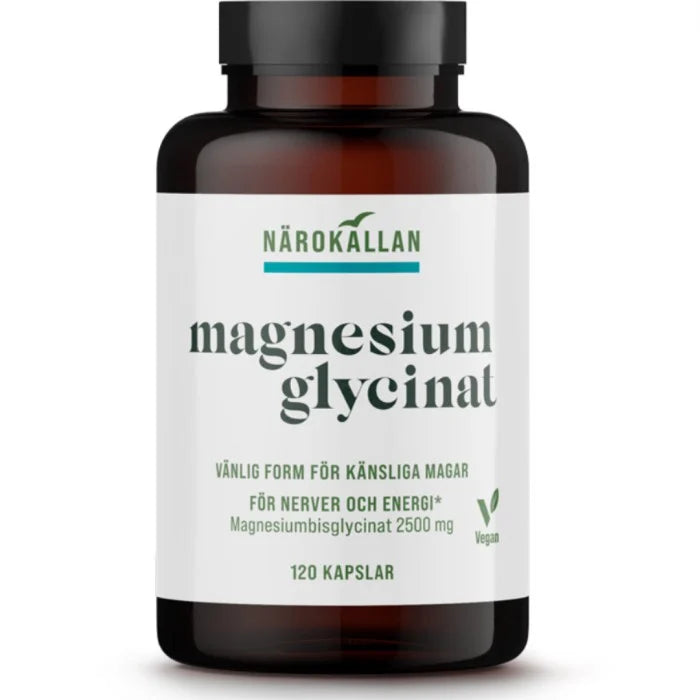 Magnesiumglycinat 120 kapslar