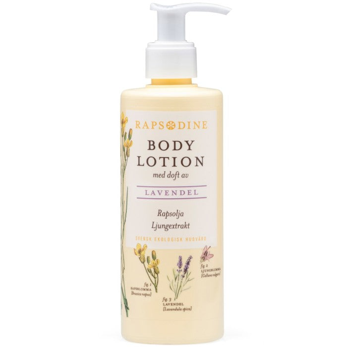 Bodylotion med doft av lavendel