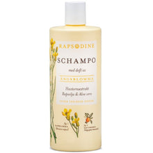 Schampo med doft av ängsblomma