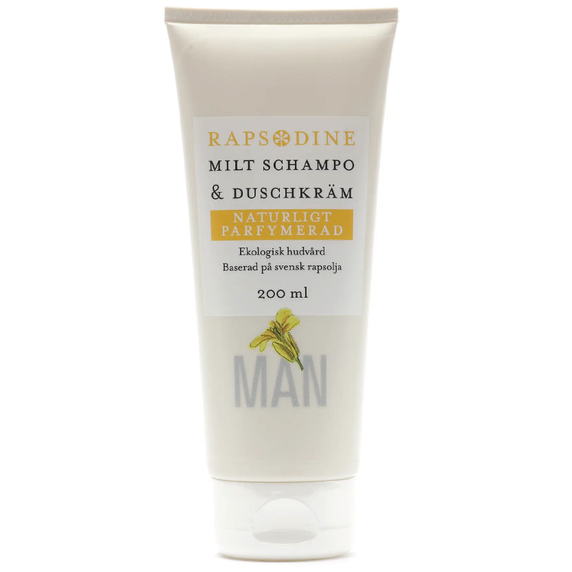 Man schampo & duschkräm, parfymerad