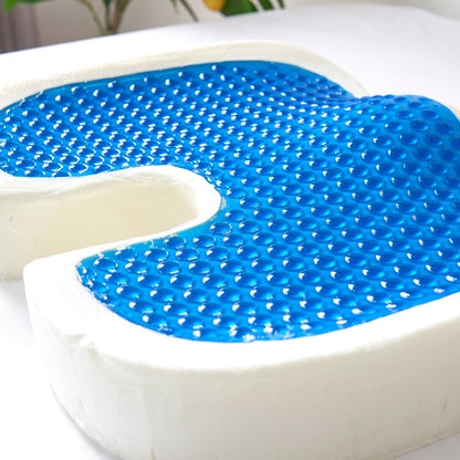 TrendRehab Ortopedisk sittkudde med minneskum och kylande gele 8-pack