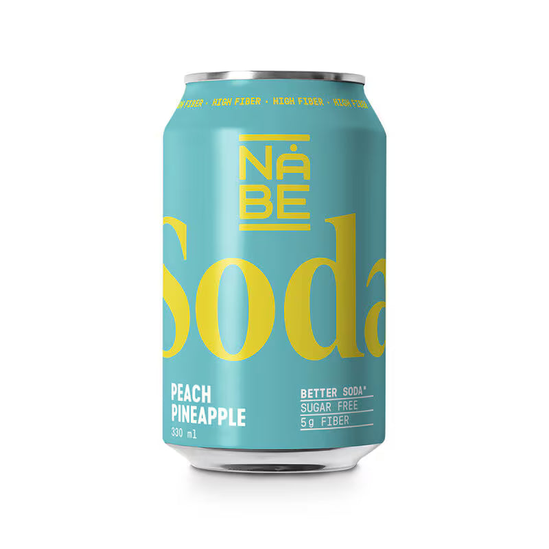 Soda Peach/Pinapple 330ml ECO