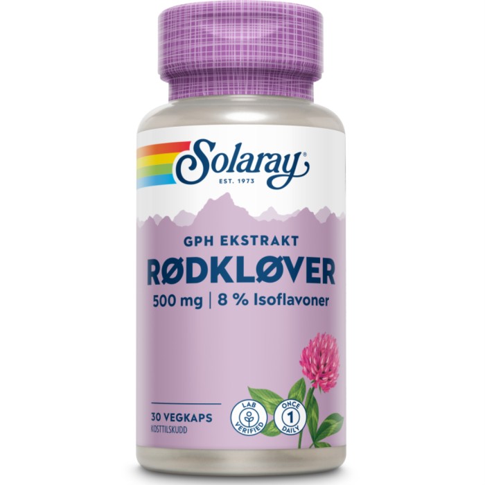 GPH Rödklöver Extrakt 500 mg 30 kap